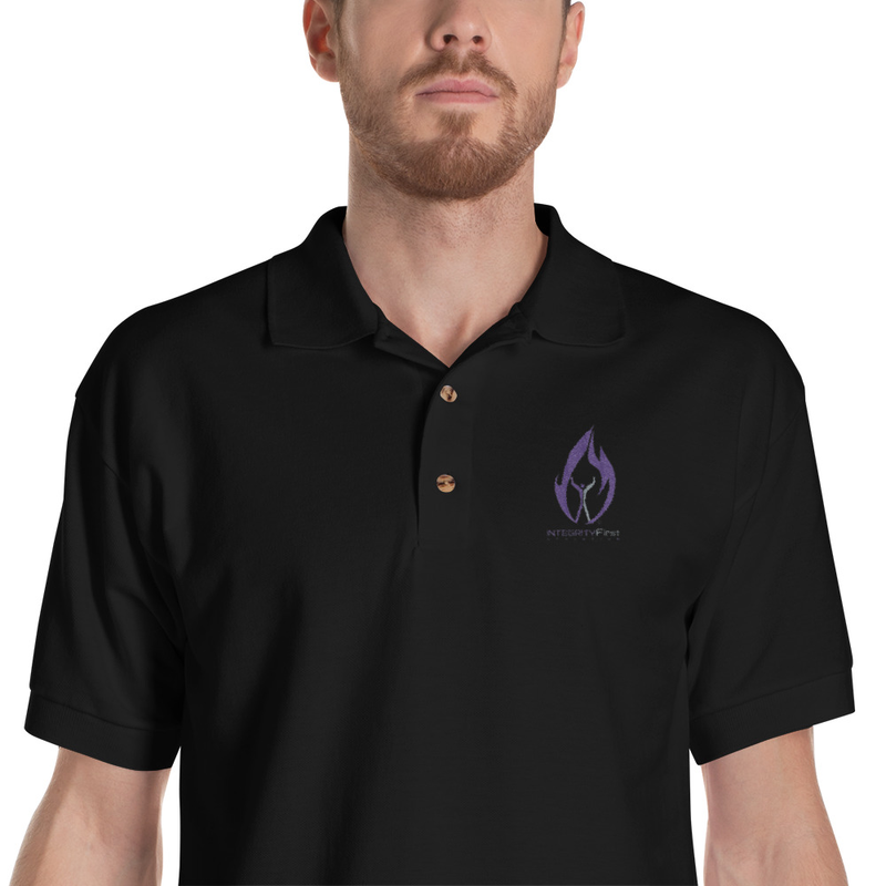 embroidered polos